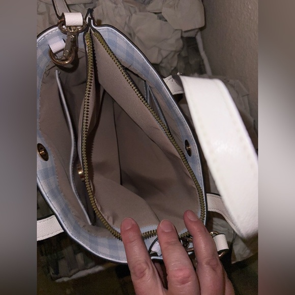 NWT Nine West White Cooke Crossbody Bag - Picture 6 of 12